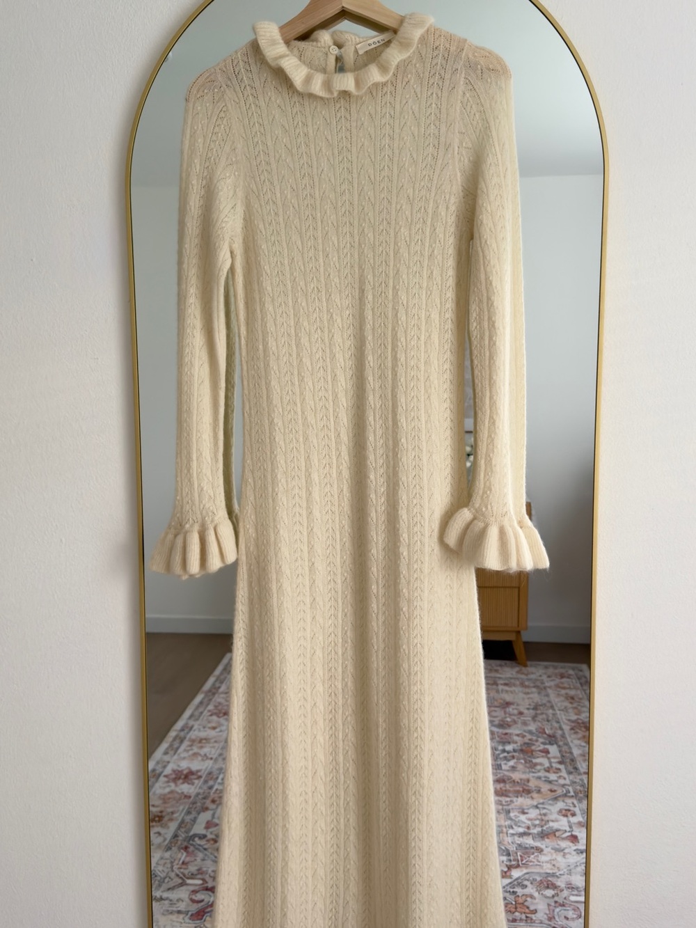 Doen Estella Cream Knit Dress